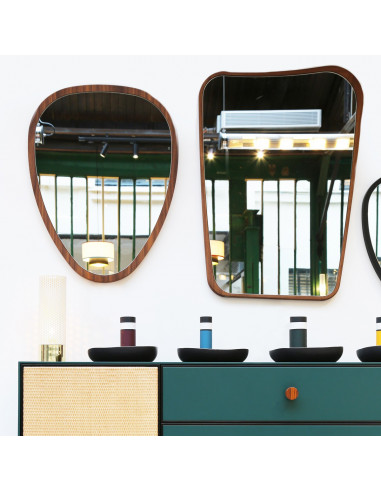 MIROIR OVO NOYER - H90 cm