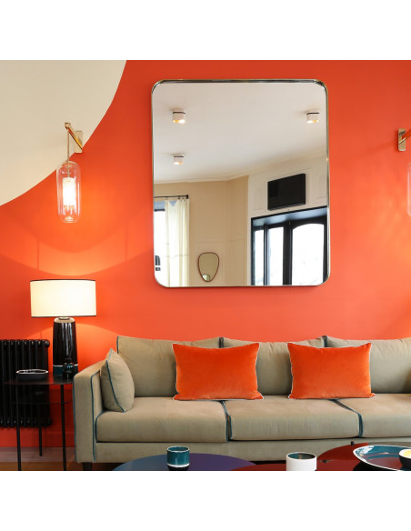 GRAND MIROIR HECTOR - LAITON