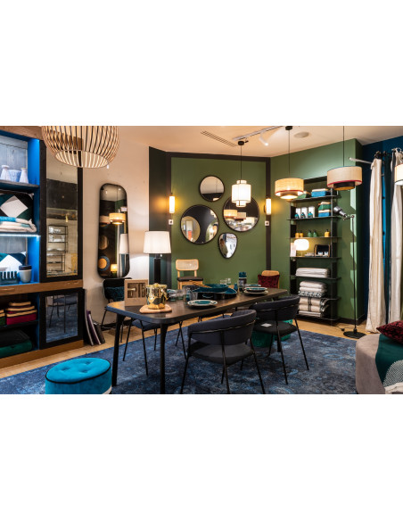 SUSPENSION BIANCA RABANE - RABANE/BLEU/ROUGE