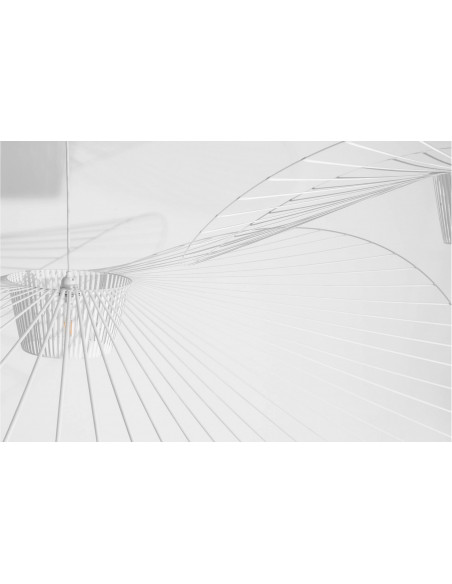 SUSPENSION VERTIGO BLANC -  Ø140cm