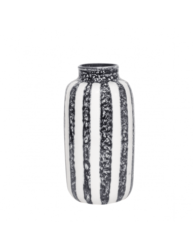 GRAND VASE RIVIERA NOIR - H36cm