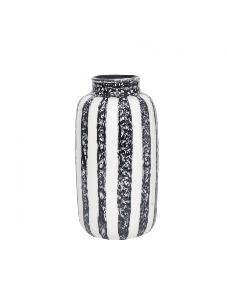 GRAND VASE RIVIERA NOIR - H36cm