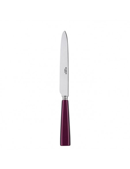 COUTEAU DE TABLE ICONE - AUBERGINE